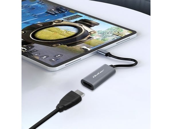 Adapter aluminium USB-C til HDMI 4K | 60Hz | 32AWG