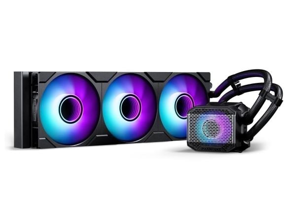 Phanteks Glacier One 360M25G2, All-in-one-nesteenjäähdytin, 12 cm, musta