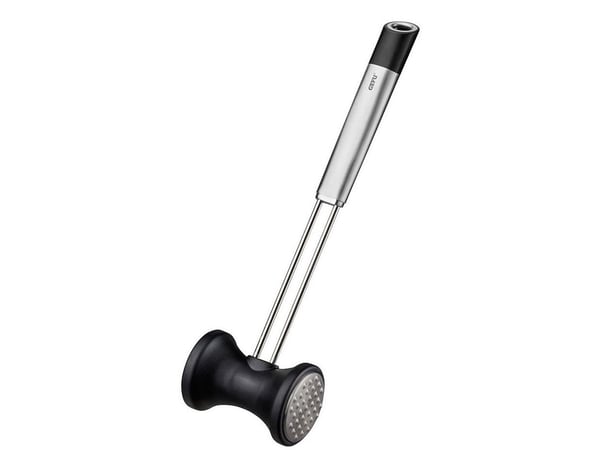 GEFU PRIMELINE, Hammer mørsalt, Plast, Rustfritt stål, Sort, Rustfritt stål, Plast, Rustfritt stål, Hengeløkke, 77 mm