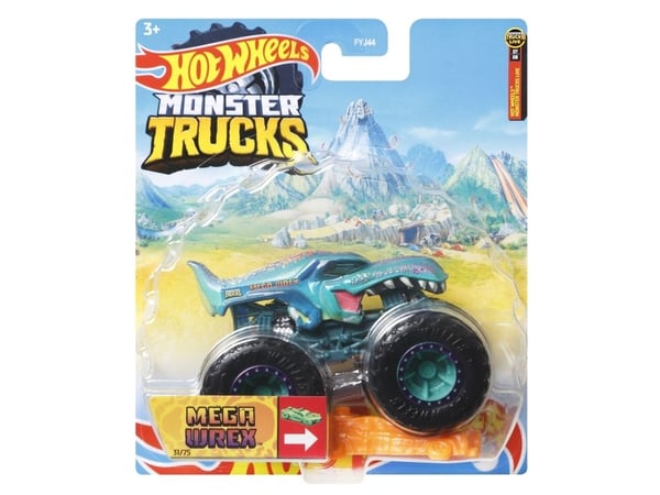 Hot Wheels Monster Trucks FYJ44, Monster hitsausauto, 3 vuotta, eri värit
