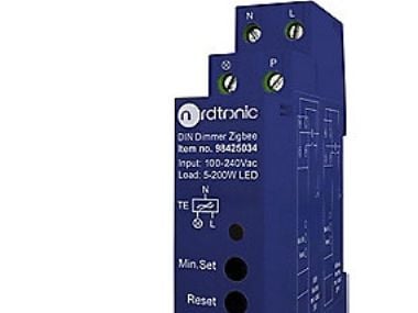 NORDTRONIC DIN-dimmer Zigbee