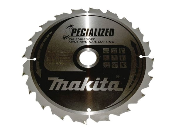 Makita Specialized, Puu, 23,5 cm, 3 cm, 6500 RPM, 2,3 mm, Makita