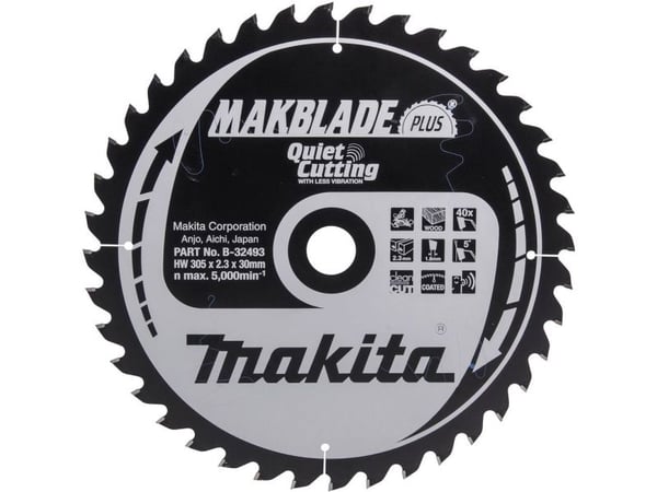 Makita MakBlade Plus, 30,5 cm, 3 cm, 1,8 mm, 2,3 mm, Makita, 1 styck
