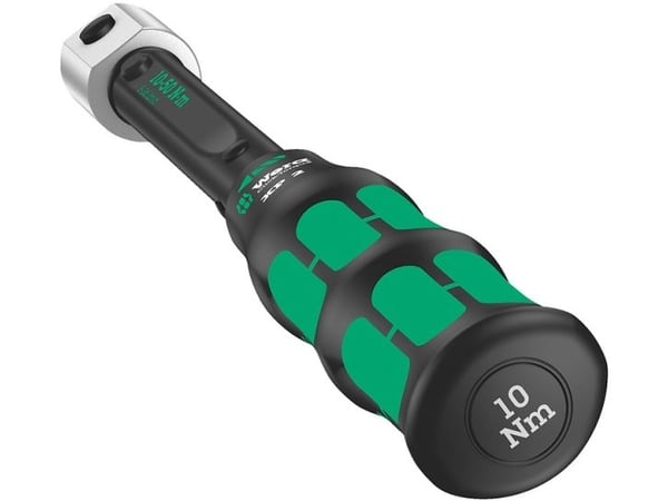 Wera Click-Torque XP 2, Skrallenøkkel, Ft-lb, Nm, Mekanisk, 10 - 50 Nm, 2%, Svart, Grønn