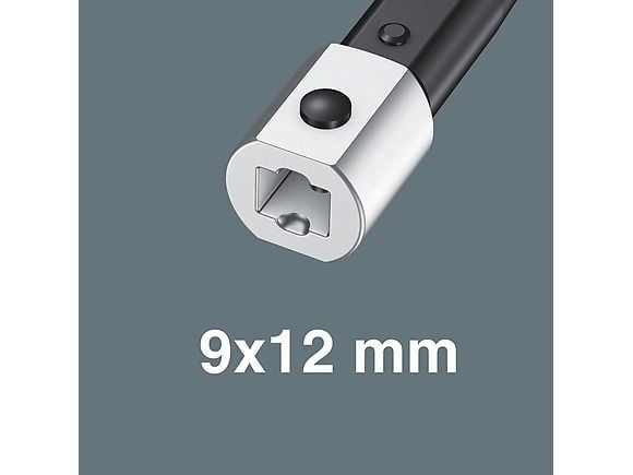 Wera Click-Torque XP 2, Skrallenøkkel, Ft-lb, Nm, Mekanisk, 10 - 50 Nm, 2%, Svart, Grønn