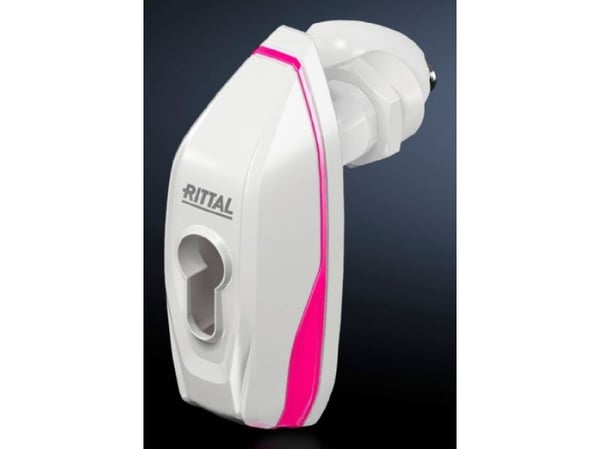 Rittal 1485.600, Dørhåndtak, Plast, Zink, Hvit, 1 stykker, 330 g
