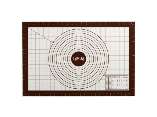Lékué 881343, Bakeunderlag, Rektangulær, Silikon, Hvit, Brun, 220 °C, 1 stykker