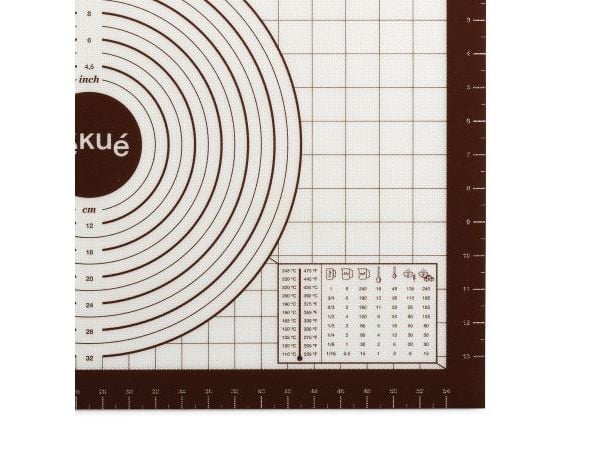 Lékué 881343, Bakeunderlag, Rektangulær, Silikon, Hvit, Brun, 220 °C, 1 stykker