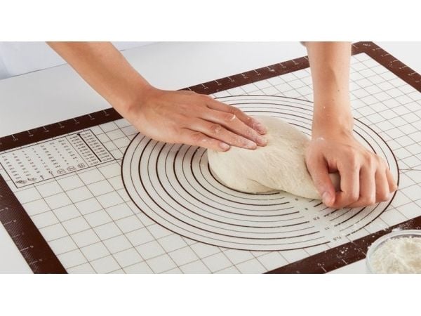 Lékué 881343, Bakeunderlag, Rektangulær, Silikon, Hvit, Brun, 220 °C, 1 stykker