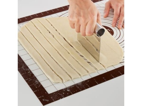 Lékué 881343, Bakeunderlag, Rektangulær, Silikon, Hvit, Brun, 220 °C, 1 stykker