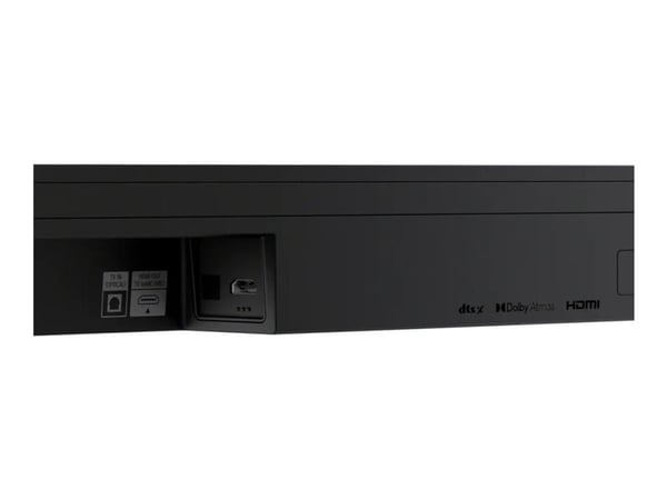 Sony BRAVIA Theater Bar 6 HT-B600 - Lydplankesystem - for hjemmeteater - 3.1.2-kanal - trådløs - Bluetooth - Appstyrt - 350 watt (Total)