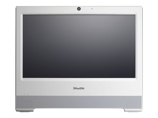 Shuttle XPC X50V9 - Barebone - alt-i-ett 1 x Celeron 7305 - RAM 0 GB - UHD Graphics - Gigabit Ethernet - monitor: LED 15.6" 1366 x 768 (HD) berørin...