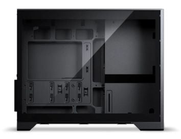 Phanteks XT M3 - Tower - micro ATX - sidepanel med vindu (herdet glass) - ingen strømforsyning (ATX) - svart - USB/lyd