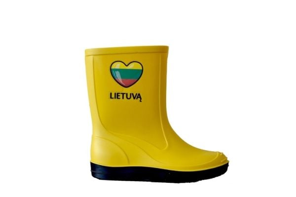 Paliutis barnestøvler 120Pl Symbol Yellow Størrelse 26