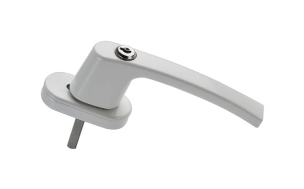 Schneider Electric ALU. fönsterhandtag låsbart vit