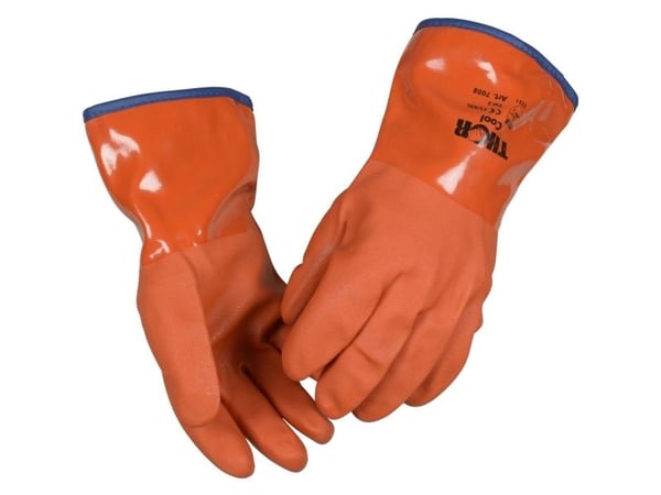 Vinterhandske, THOR PVC Vinter, 11, orange