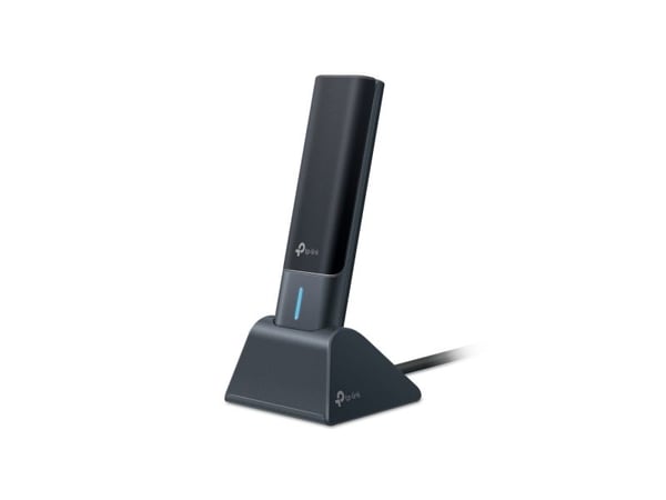 TP-Link Archer TXE50UH, Trådløs, USB, WLAN, Wi-Fi 6 (802.11ax), 3000 Mbit/s, Sort