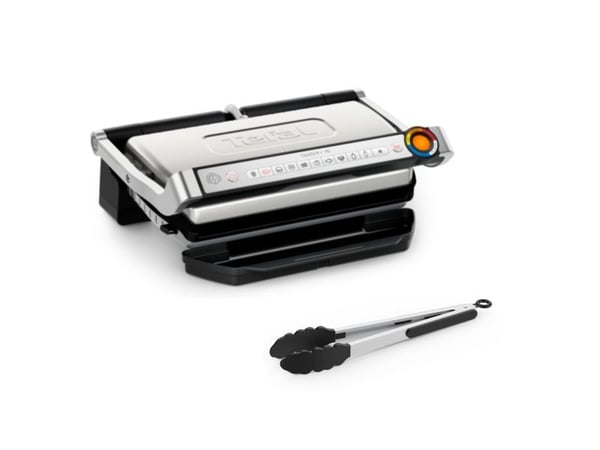 Elektrisk grill Tefal Tefal OptiGrill+ XL GC728D10 intelligent grill, 9 programmer, ferdighetsindikator, tykkelsesmåling, dryppbrett