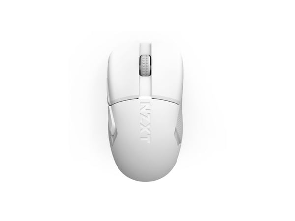 NZXT MS-101NW-02, Oikeakätinen, Optinen, Langaton RF, 26000 DPI, 0,2 ms, Valkoinen