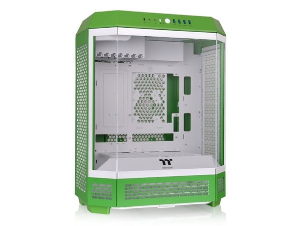 Thermaltake The Tower 600, Midi Tower, PC, Grön, ATX, micro ATX, Mini-ITX, SPCC, Härdat glas, Gaming