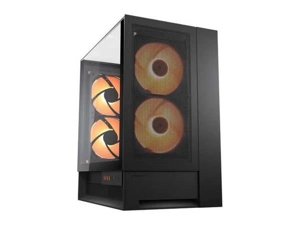COUGAR Gaming OmnyX, Midi Tower, PC, Sort, ATX, micro ATX, Mini-ITX, 17 cm, 38 cm