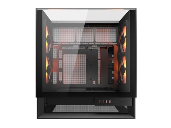 COUGAR Gaming OmnyX, Midi Tower, PC, Sort, ATX, micro ATX, Mini-ITX, 17 cm, 38 cm