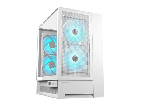 COUGAR Gaming OmnyX, Midi Tower, PC, Vit, ATX, micro ATX, Mini-ITX, 17 cm, 38 cm