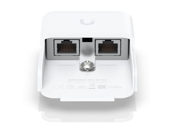Ubiquiti UACC-ETH-SP-Pro, 600 V, 10 Gbit/s, Valkoinen, Polykarbonaatti (PC), 95 g, 61 mm