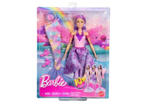 Barbie 3-i-1 fantasydocka