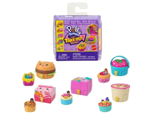 Polly Pocket hahmo setti Yllätys välipala