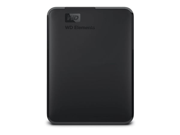 WD Elements Portable WDBNEF0060BBK - Harddisk - 6 TB - ekstern (bærbar) - USB 3.2 Gen 1