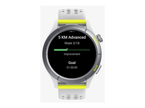 Amazfit Cheetah (Round) - 47 mm - smartklokke med stropp - væskesilikon - håndleddstørrelse: 150-220 mm - display 1.39" - Bluetooth - 32 g - speeds...