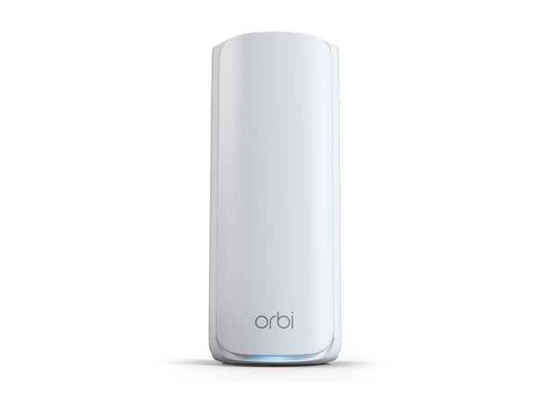 NETGEAR Orbi 770 Series RBE770 - Wi-Fi-system - (utvider) - inntil 180 kvm - maske 1GbE, 2.5GbE, Wi-Fi 7 Multibånd