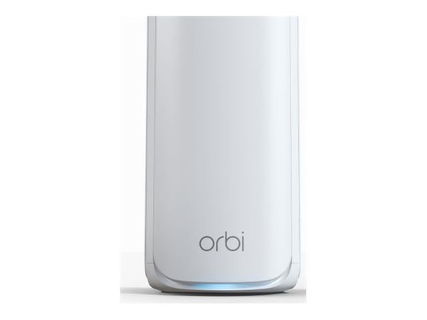 NETGEAR Orbi 770 Series RBE770 - Wi-Fi-system - (utvider) - inntil 180 kvm - maske 1GbE, 2.5GbE, Wi-Fi 7 Multibånd