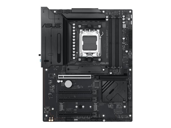 ASUS X870 MAX GAMING WIFI7 - Hovedkort - ATX - Socket AM5 - AMD X870 Chipset - USB4, USB-C 3.2 Gen 2x2, USB 3.2 Gen 2, USB 3.2 Gen 1 - Wi-Fi 7, 2.5...