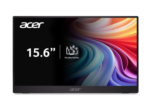 Acer PM161QB1bmiuux bærbar skjerm 15.6" 1920 x 1080 60 Hz IPS, svart