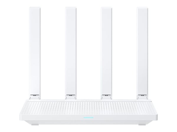 Xiaomi AX3000T - Trådløs ruter 4-portssvitsj - 1GbE - WAN-porter: 4 - Wi-Fi 6 - Dobbeltbånd