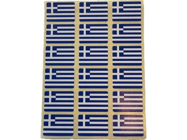 Grækenland flag klistermærker