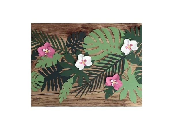 Blomsterdekorasjon DIY, 6 stk