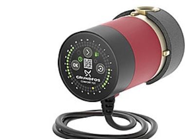Grundfos COMFORT 15-14 B TDT - Cirkulationspumpe 80 mm. Til brugsvand