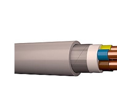 Prysmian HIKAJ Eca 5G2,5 armerad installationskabel grå Tr 500 (500 meter)