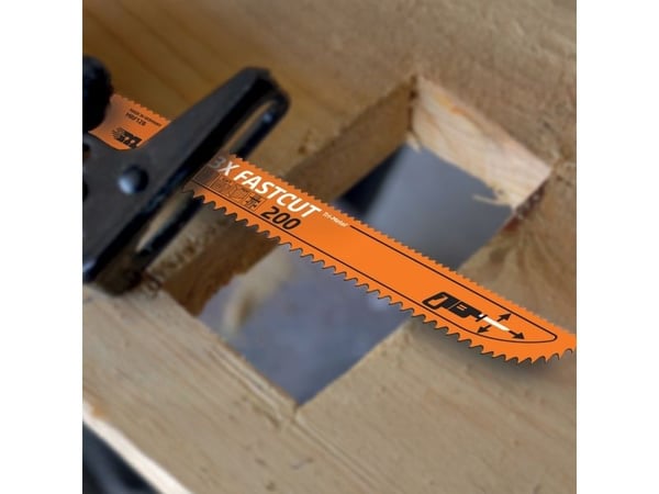 MANDREX bajonetsavklinge 3X - 2 stk. 150/130x19 mm - træ/MDF/plast mm.