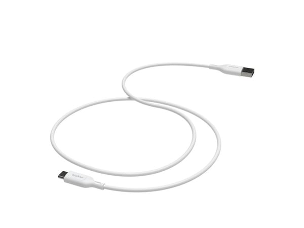 mophie essentials charging cables | 1M, 1 m, USB A, USB C, USB 2.0, Hvit