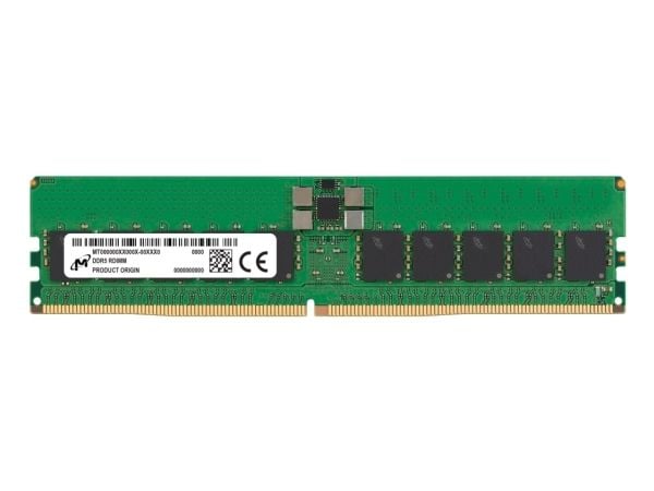 Micron - DDR5 - modul - 32 GB - DIMM 288-PIN - 5600 MHz / PC5-44800 - CL46 - 1,1 V - registrert - ECC