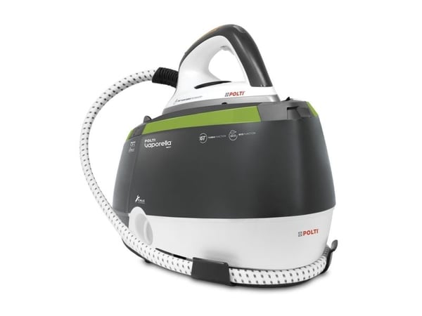 Polti Vaporella Next VN18.40, 2200 W, 430 g/min, alumiinilevyt, 15 bar, 1,3 L, musta, vihreä, valkoinen
