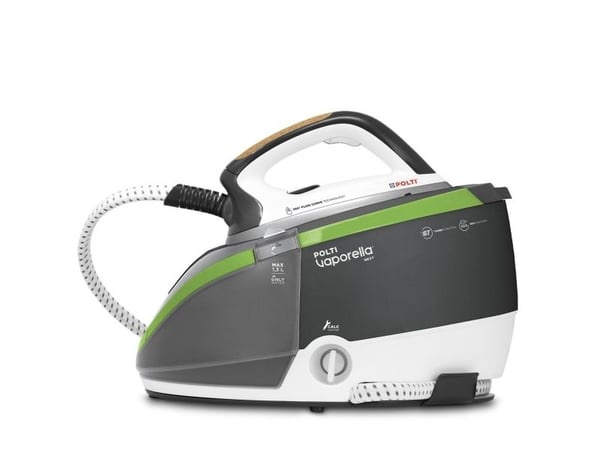 Polti Vaporella Next VN18.40, 2200 W, 430 g/min, alumiinilevyt, 15 bar, 1,3 L, musta, vihreä, valkoinen