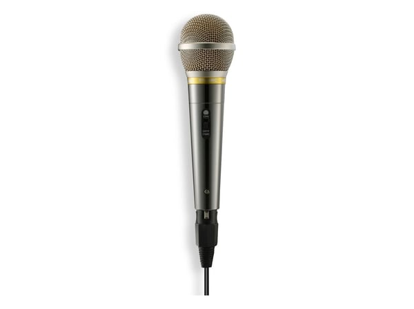 Hama Vocal Pro, Dynamisk mikrofon, -71 dB, 100 - 10000 Hz, 600 O, Énveis, Koblet med ledninger (ikke trådløs)
