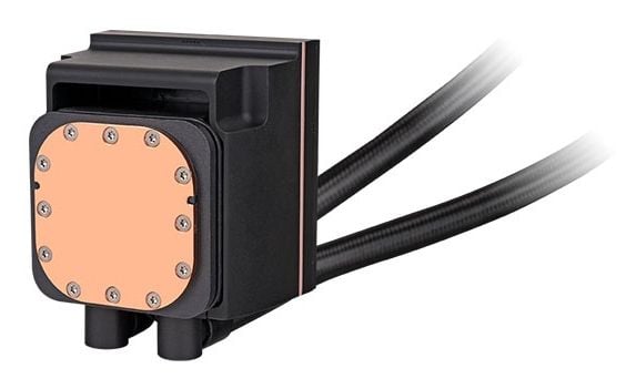 Thermaltake MAGFloe 420 Ultra ARGB, Alt-i-ett væskekjøler, 14 cm, 500 RPM, 2000 RPM, Sort