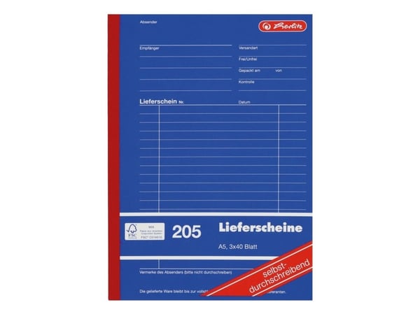 Herlitz 883546, Flerfarget, A5, 120 sider, Tyskland, Forest Stewardship Council (FSC) Mix