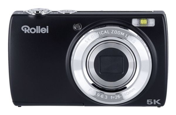 Rollei Powerflex Compact, 64 MP, 9248 x 6936 piksler, 5x, 5K Ultra HD, berøringsskjerm, svart